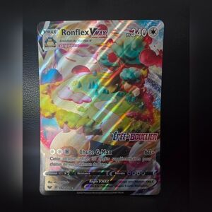 Ronflex/Snorlax Sword and Shield Jumbo Sized Vmax Card